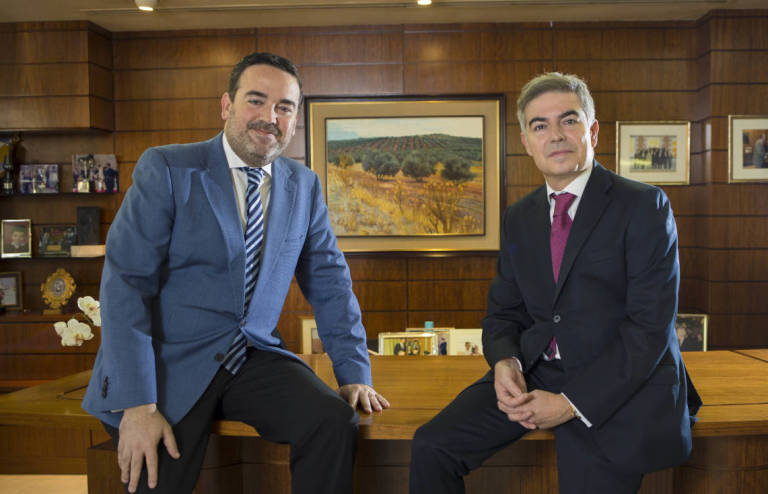 Enrique Peláez y Manuel Peláez, en una imagen de archivo. Foto: ECISA - 