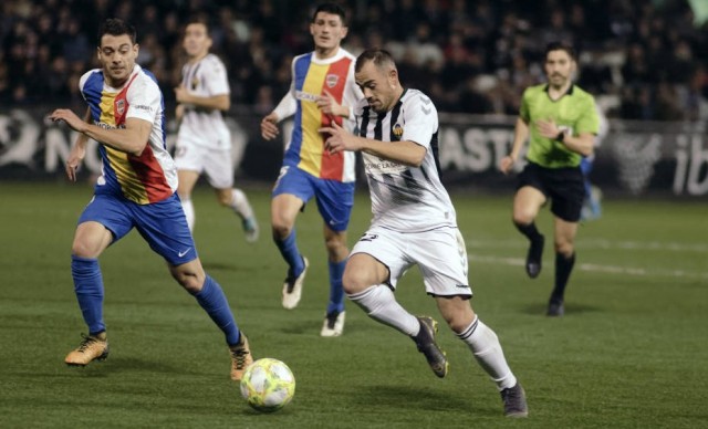 César Díaz se ratifica como el referente del Castellón y ya es el pichichi del grupo tercero