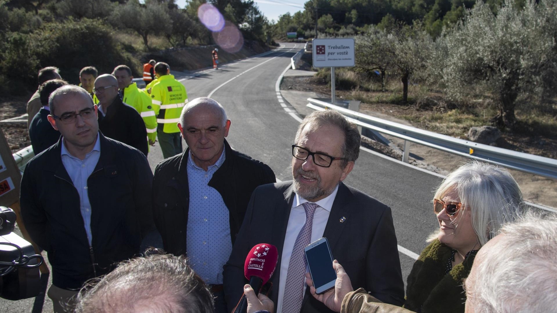 La Diputación de Castellón invierte 1,25 millones en la mejora de las carreteras del Alto Palancia