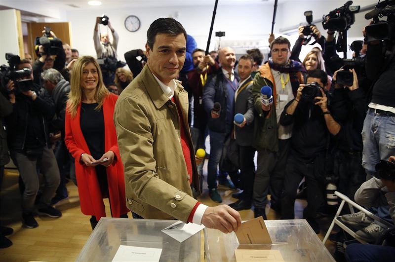 Pedro Sánchez (PSOE): 