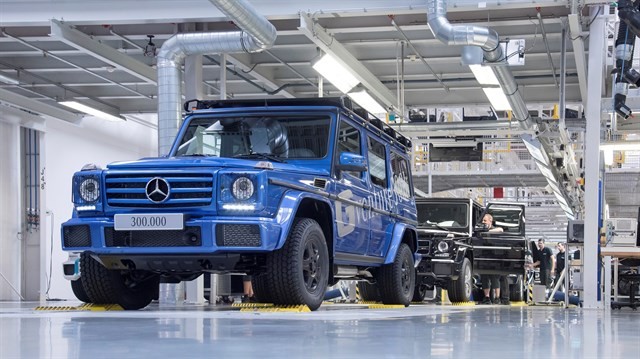 Mercedes alcanza las 300.000 unidades fabricadas del Clase G