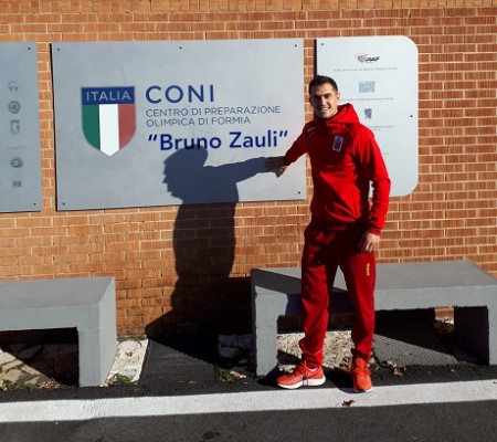 Sergio Jornet prepara en Italia un 2020 que tiene el foco puesto en los Juegos Olímpicos de Tokio