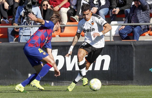 El VCF Mestalla suma un punto que deja un regusto amargo por la posible lesión de Marc Ferris