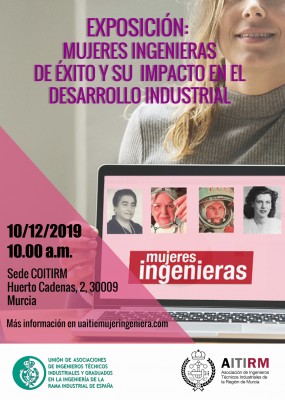 'Mujeres ingenieras de éxito', nueva exposición del Colegio de Ingenieros