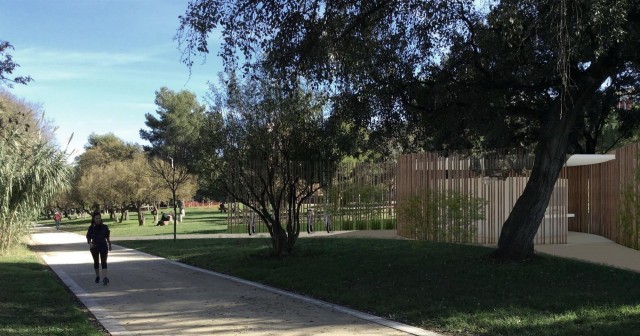 El Jardín del Túria estrenará cuatro baños de diseño en primavera