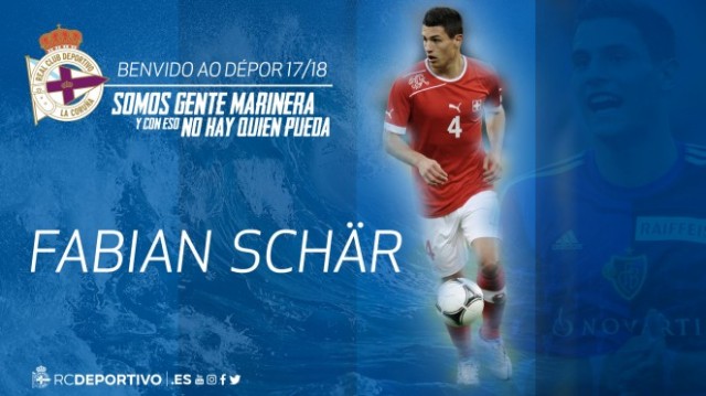 Fabian Schär, nuevo jugador del Deportivo