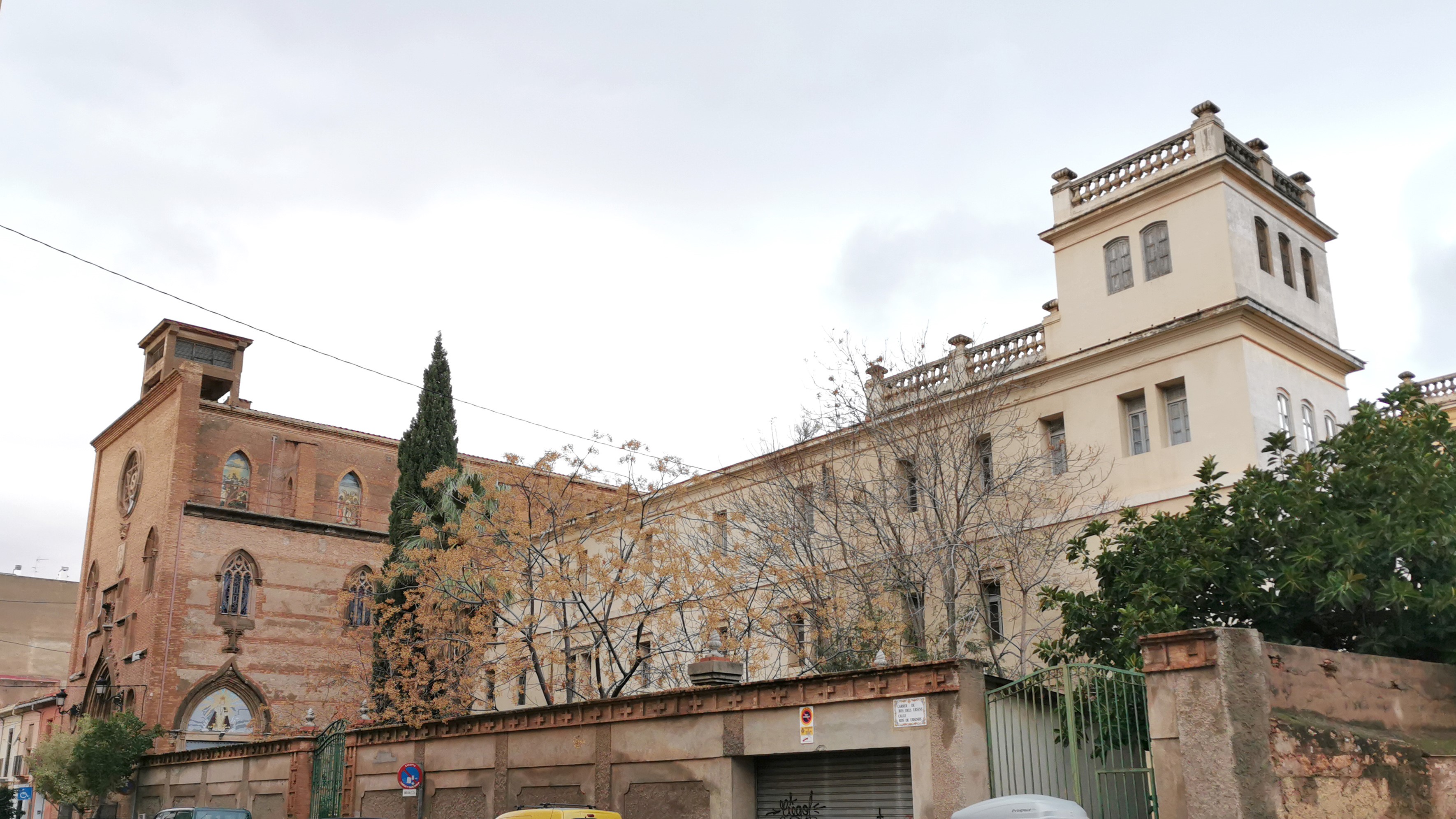 Castelló aprueba la protección del convento de Los Carmelos, que tendrá un parque público 