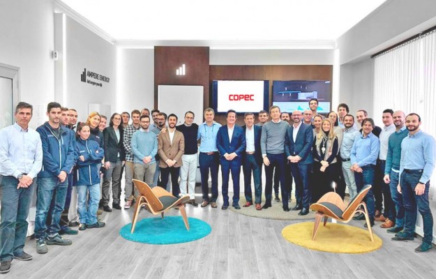 La multinacional Copec entra en el capital de la valenciana Ampere Energy 
