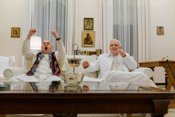 Los dos Papas: Duelo de sotanas
