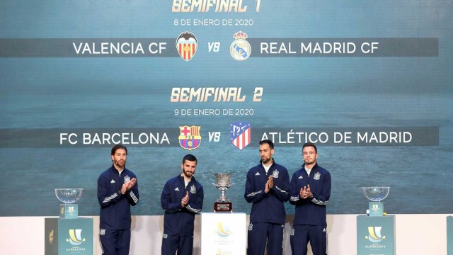 La Supercopa de España se verá por televisión a través de Movistar+