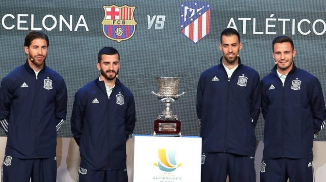 El Real Madrid-Valencia abrirá la Supercopa a las 20.00 horas y la final será a las 19.00