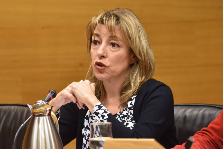 La exconsellera Trini Miró se desentiende del contrato entre Patrocini y Les Arts