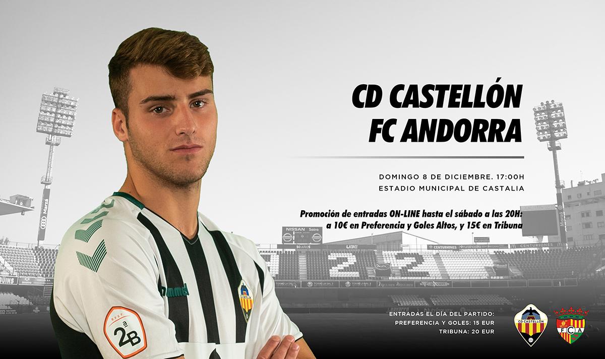 El Castellón ofrece entradas a precios populares para el partido ante el Andorra