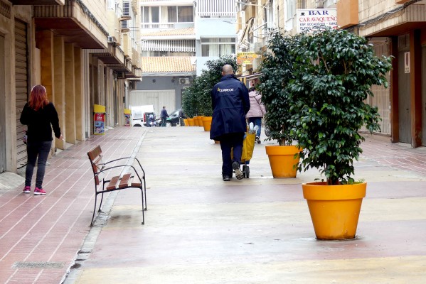 Benidorm obtiene una subvención del 85% de las obras de renovación de la calle Polop