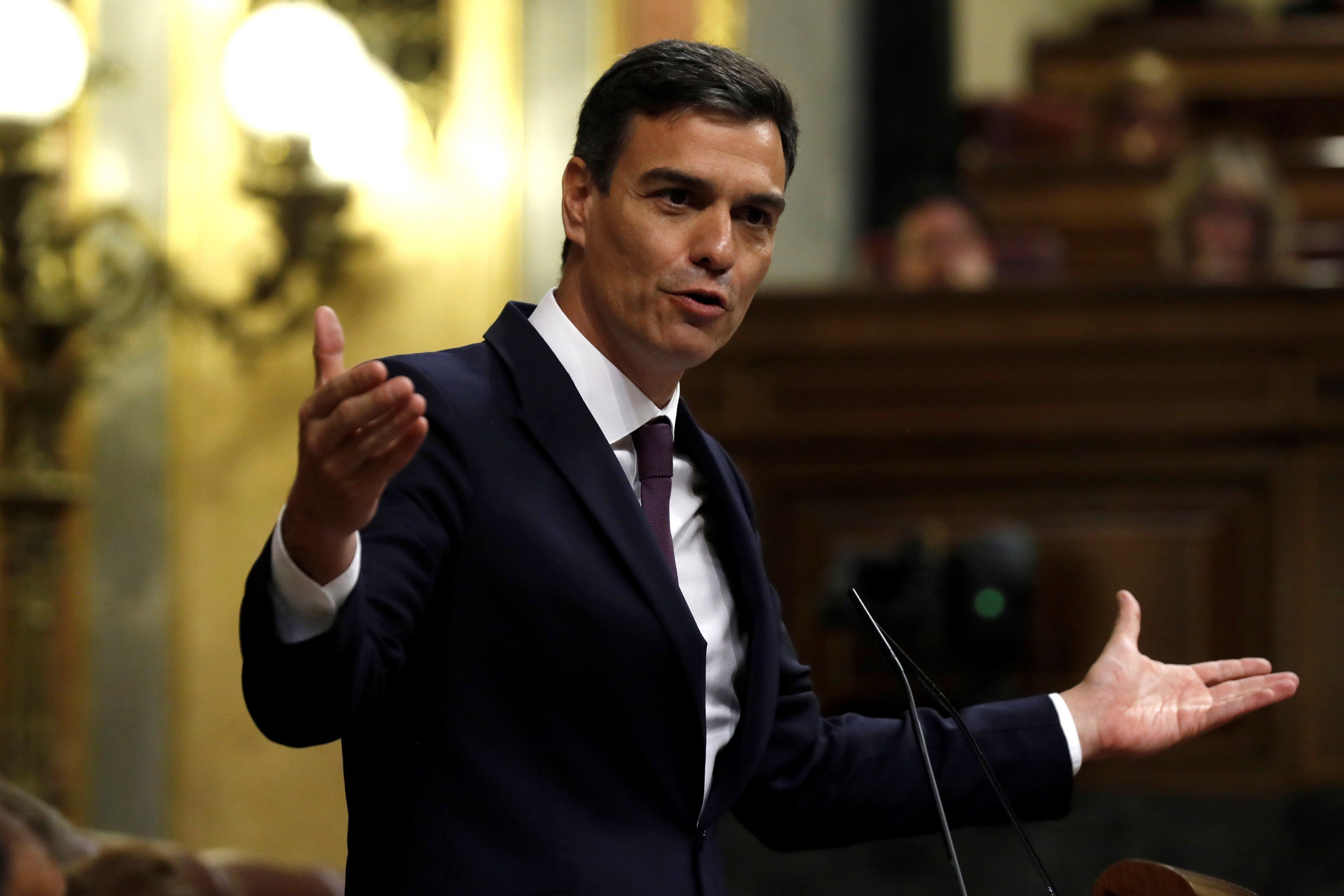 El candidato socialista, Pedro Sánchez. Foto: EFE - 