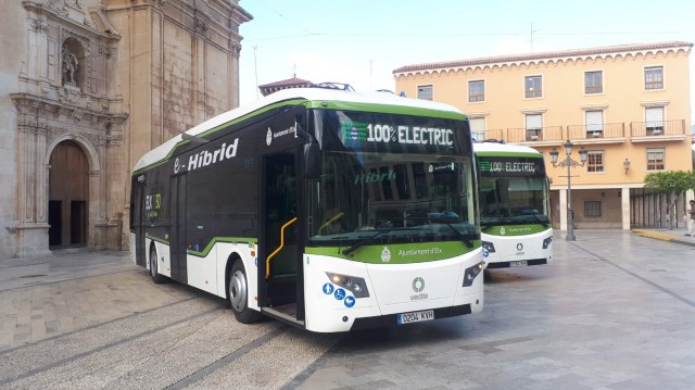 El gobierno de Elche quiere el 50% de los autobuses urbanos híbridos en 2023
