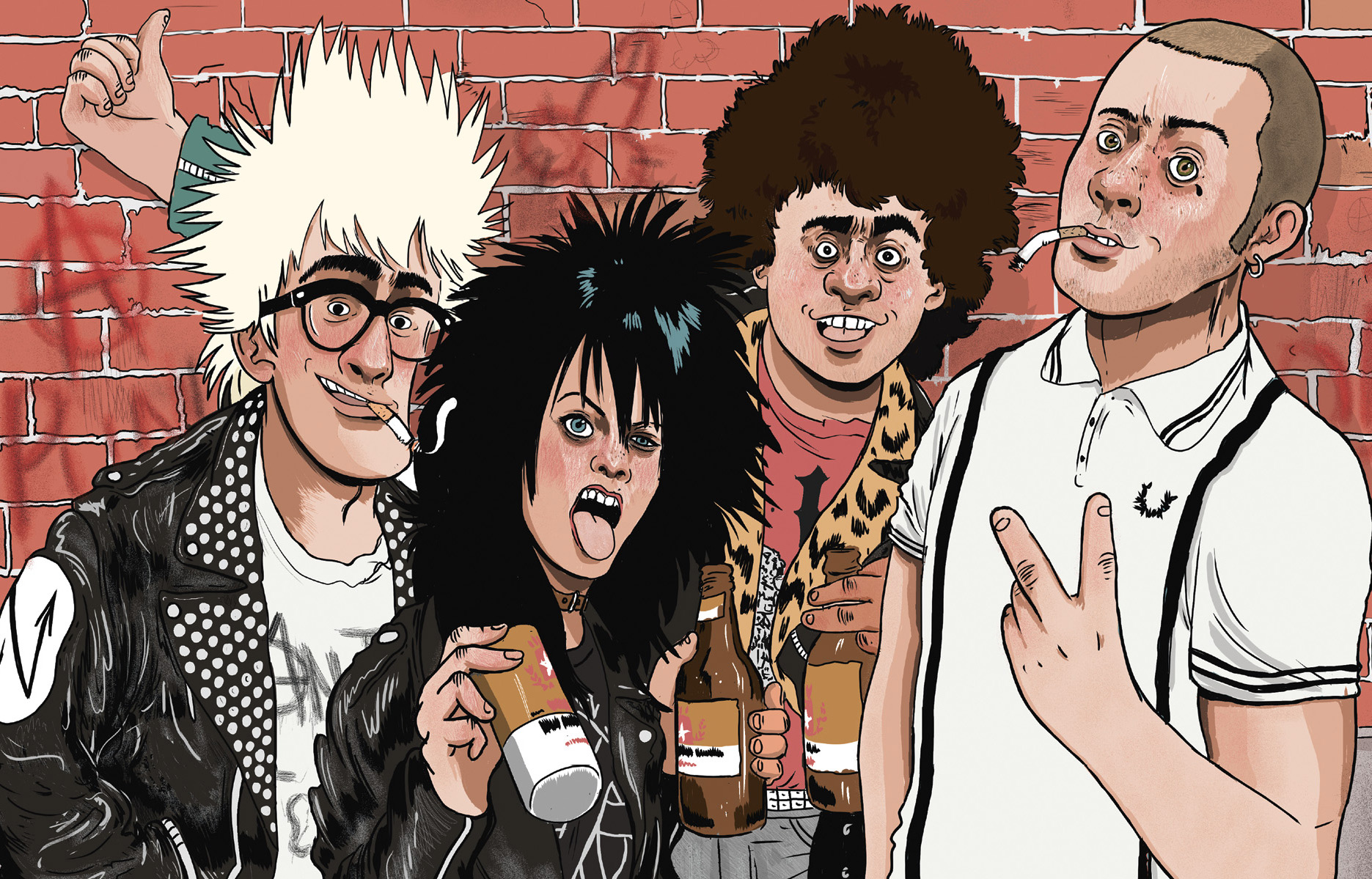 Rompepistas: Nostalgia por las tribus urbanas, calles de punks y skins hermanados