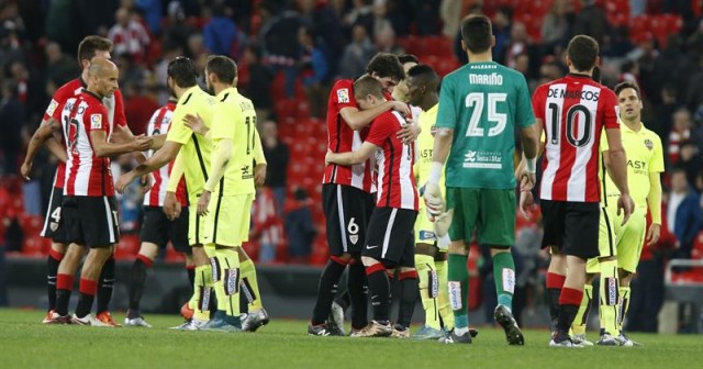 El Levante cae en San Mames y no levanta cabeza