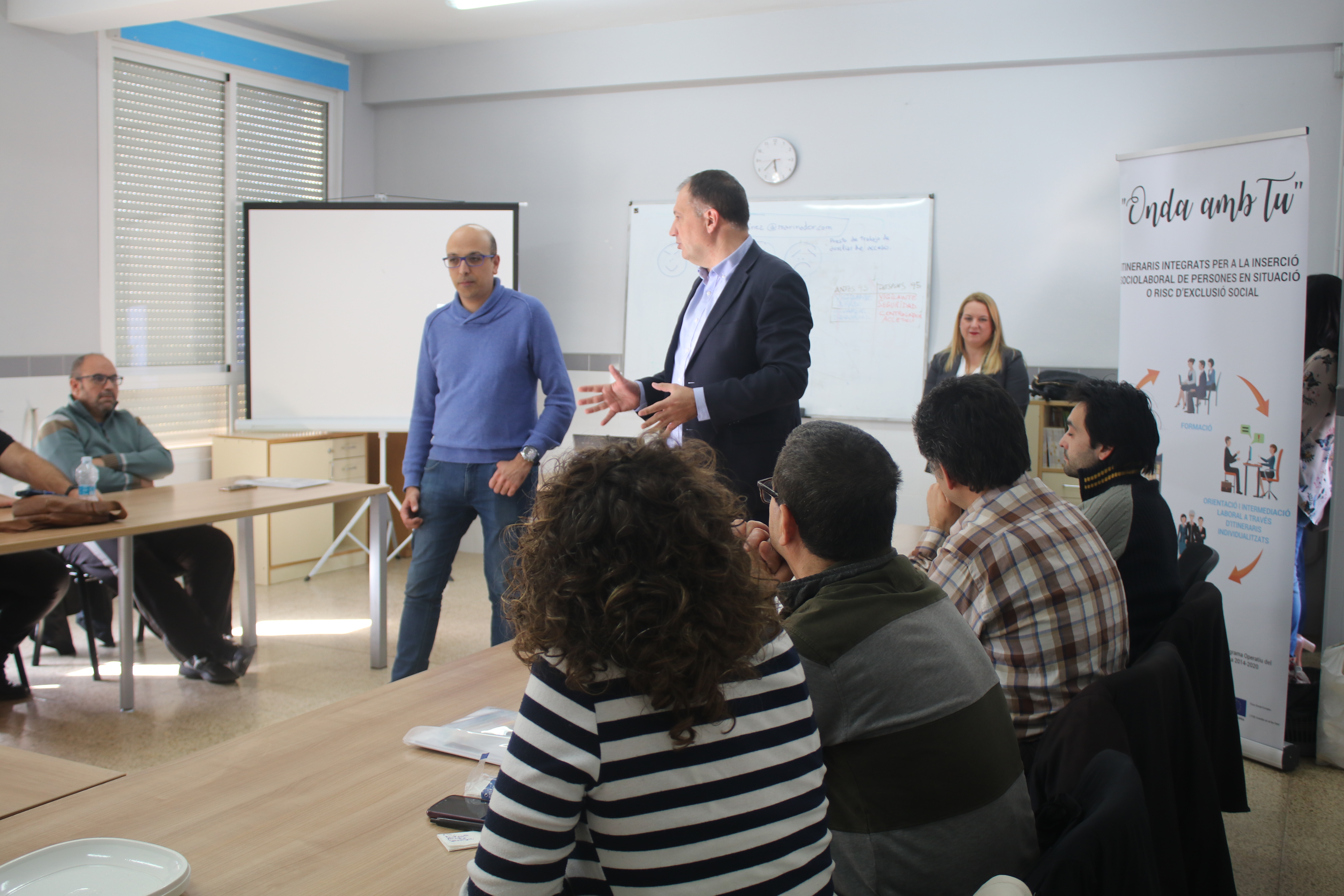 Onda clausura  sus cursos de empleo para personas desfavorecidas 