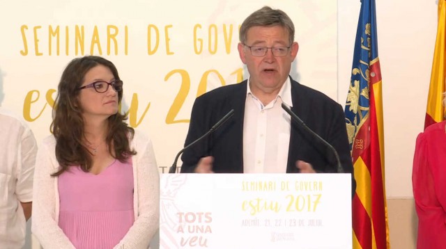 Muchos planes y pocas leyes en los 50 compromisos del Consell hasta diciembre
