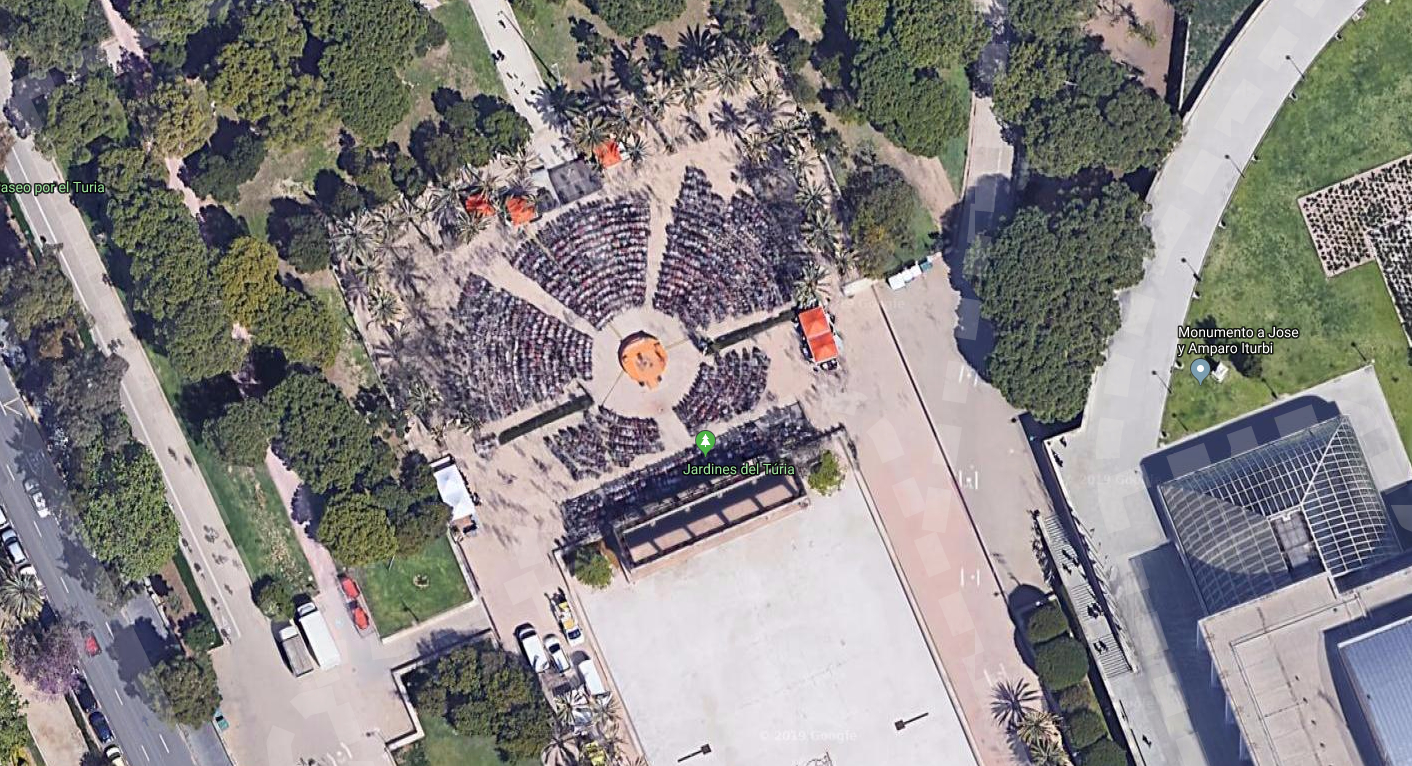 Google Maps se apuntó al mitin de Compromís