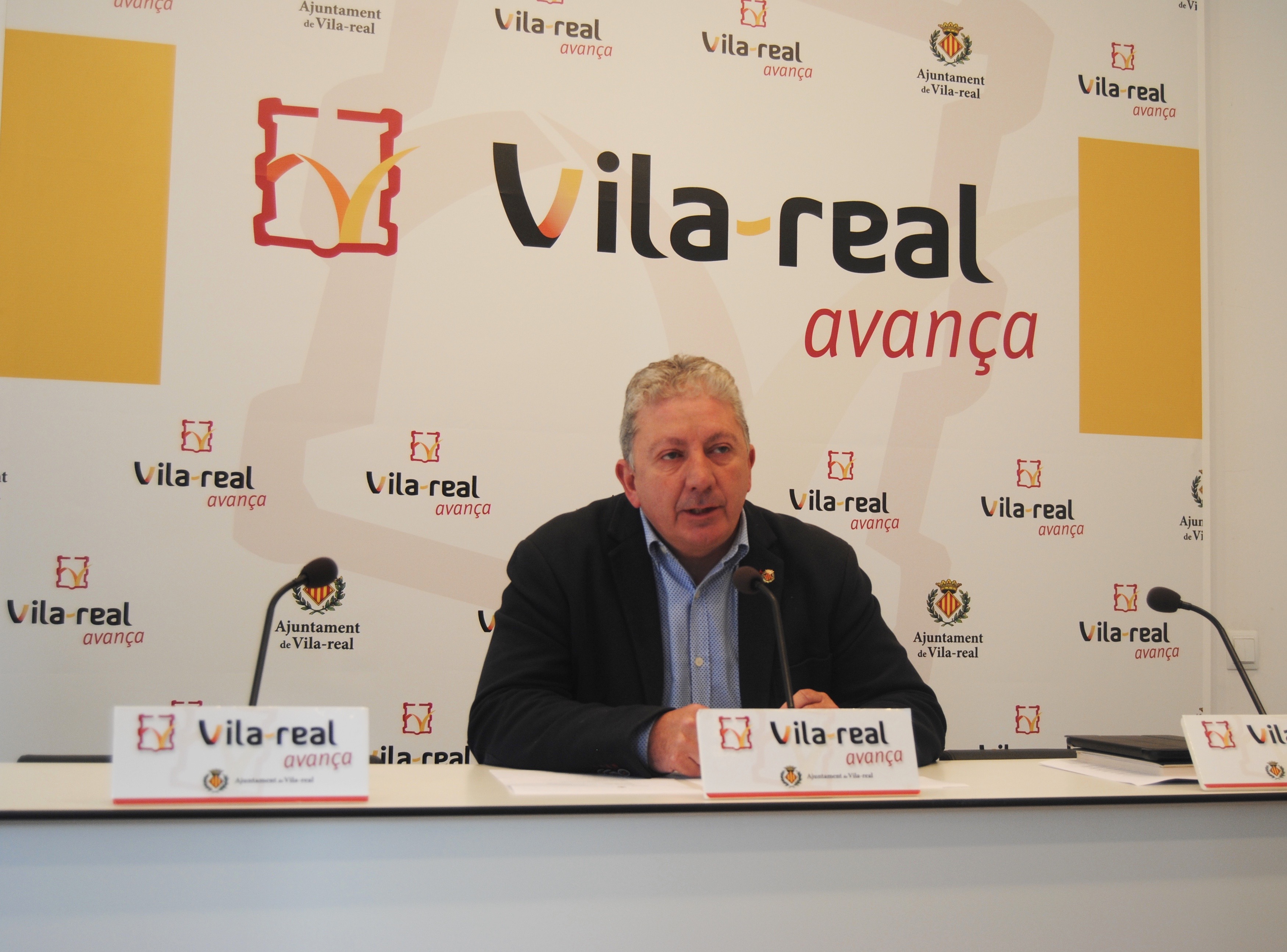 Javier Serralvo es el portavoz del equipo de gobierno local en el Ayuntamiento de Vila-real. - 
