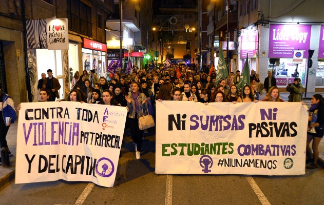 Murcia, Cartagena y Lorca claman contra la violencia machista: 