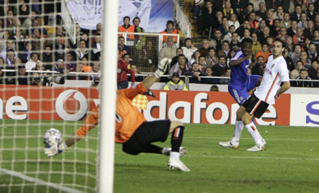 El Chelsea suma dos triunfos y un empate en Mestalla en la Liga de Campeones