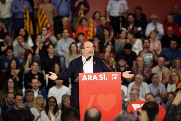El PSC plantea reconocer a Cataluña como nación 