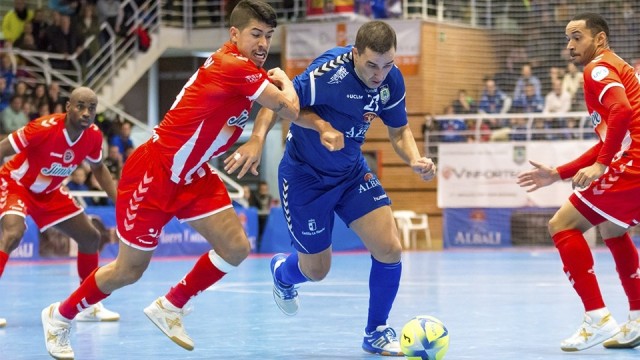 El Jimbee Cartagena encaja en Valdepeñas la primera derrota de la era Duda (4-1)