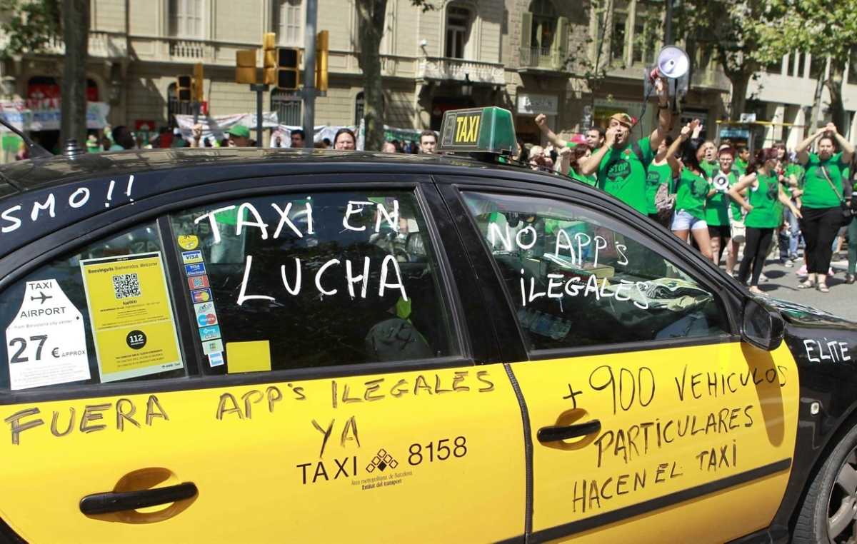Los taxistas piden un marco legal para los vehículos con conductor VTC