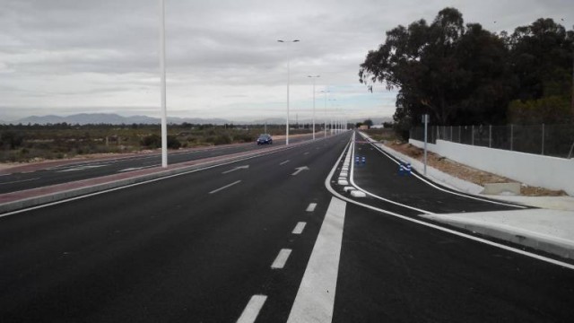Las expropiaciones por el desdoble de la carretera Elche - Santa Pola serán de medio millón de euros