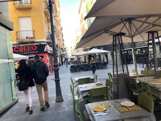 Los vecinos del Centro rehúyen el conflicto: 