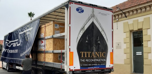 El Titanic hace las maletas hacia su próximo puerto: Murcia