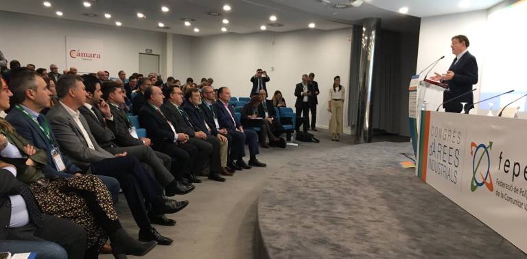 Inauguració del I Congrés d’Àrees Industrials de la Comunitat Valenciana  - 