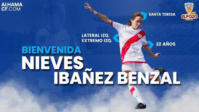 El Alhama CF ElPozo, de la Liga Reto Iberdrola, incorpora a su plantilla a la murciana Nieves Ibáñez
