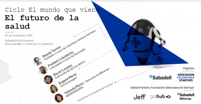 'El mundo que viene' abordará el futuro de la salud con Columbus, Rithmi, Imegen y Doctoralia