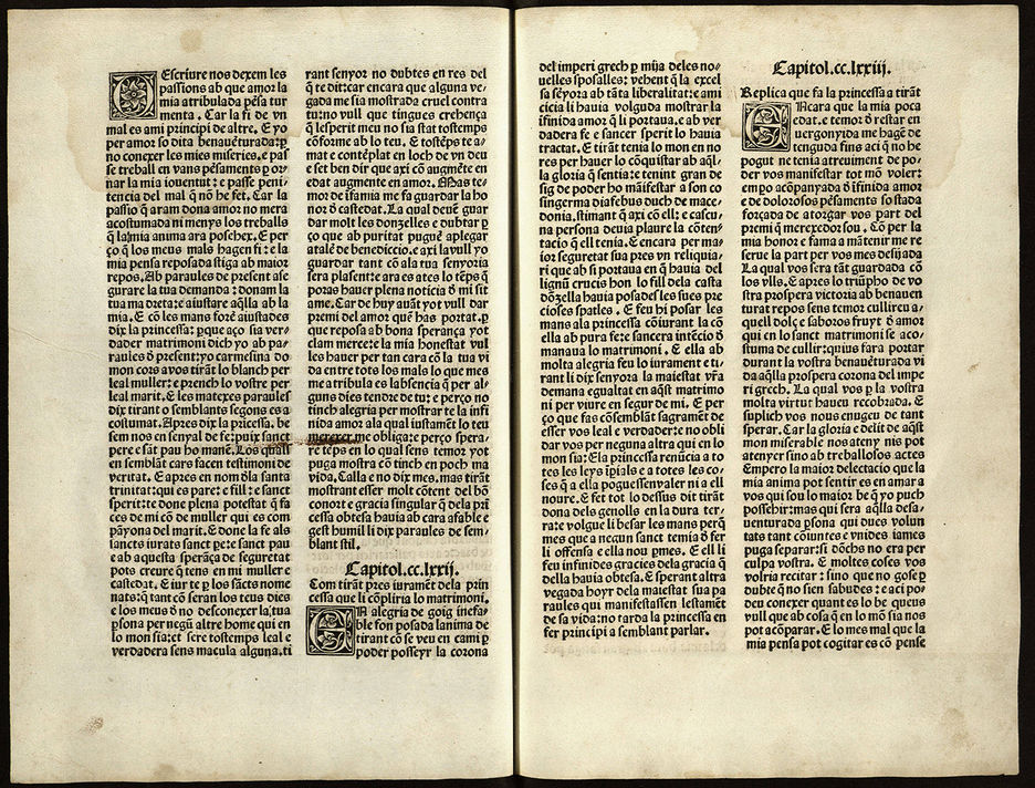 La Biblioteca Històrica de la UV organitza una lectura continuada del ‘Tirant lo Blanch’