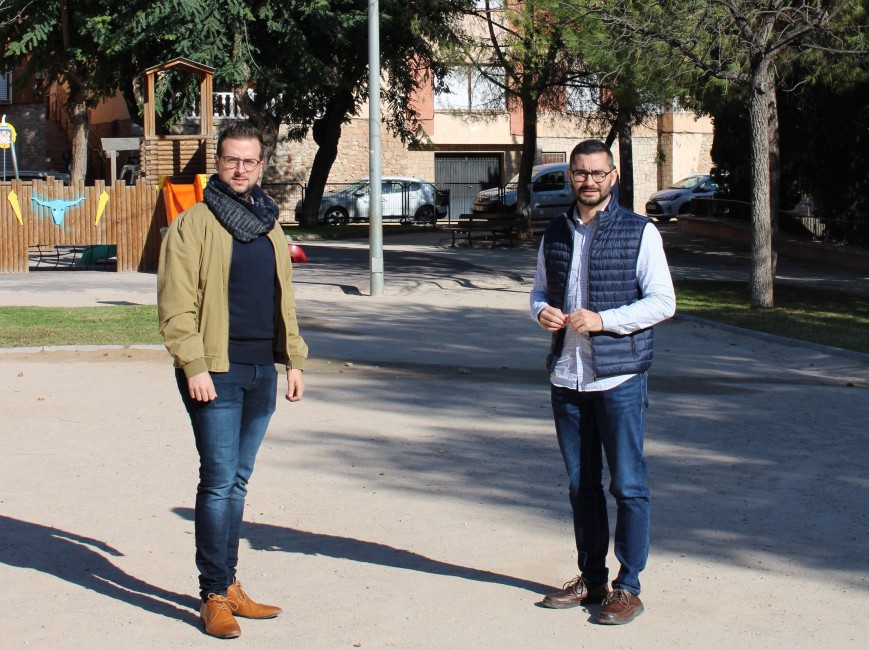 El concejal de Promoción Económica y el alcalde de l'Alcora - 