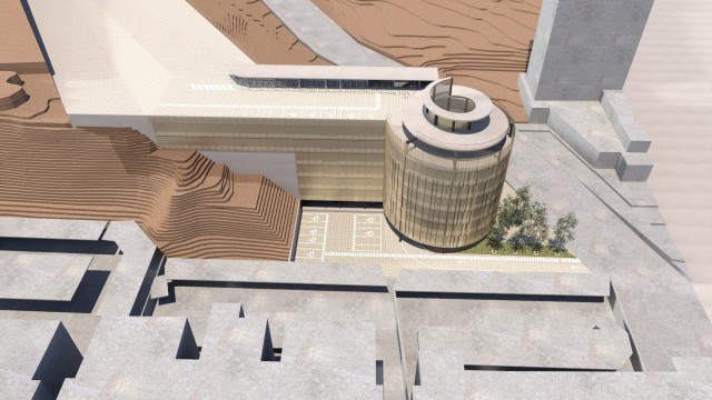 Así es el mirador que construirá TM en la zona de Poniente de Benidorm