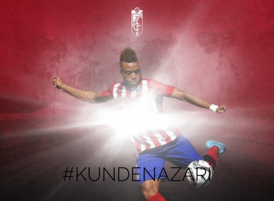 El camerunés Pierre Kunde llega al Granada cedido por el Atlético