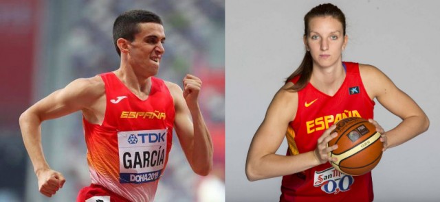 El atleta Mariano García y la baloncestista Laura Gil son elegidos mejores deportistas de la Región
