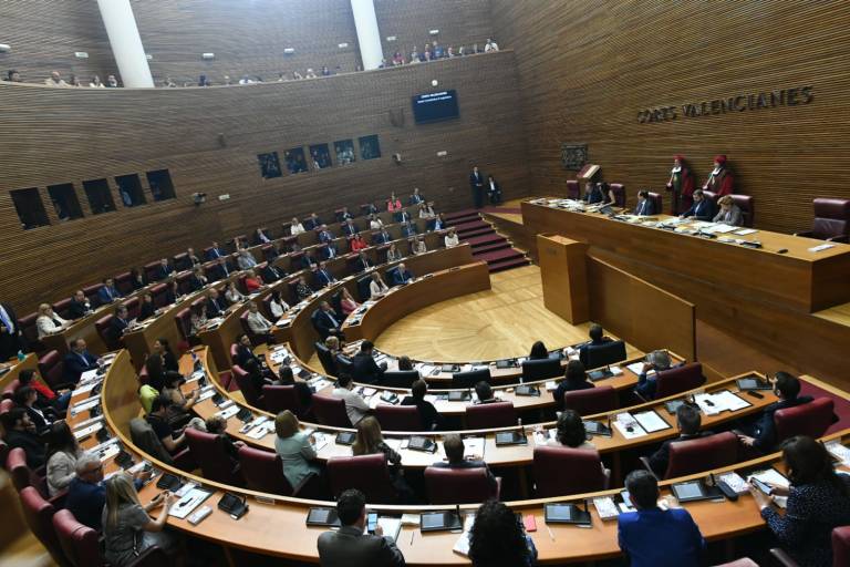 Les Corts debaten las enmiendas de totalidad a la ley de Acompañamiento
