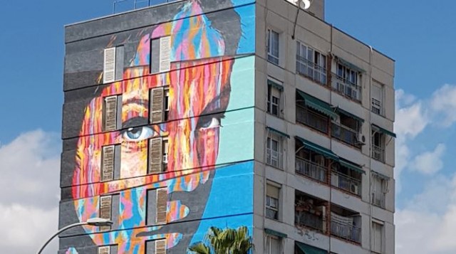 El barrio de La Paz fomenta su 'ADN' con pérgolas y un huerto escolar abierto