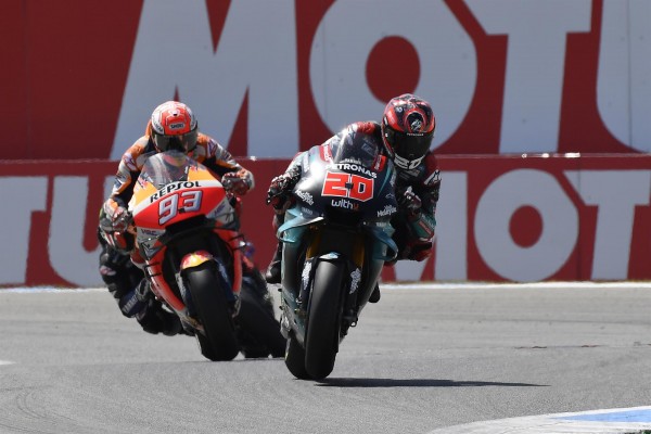 Quartararo se impone a Márquez en la lucha por la pole en MotoGP