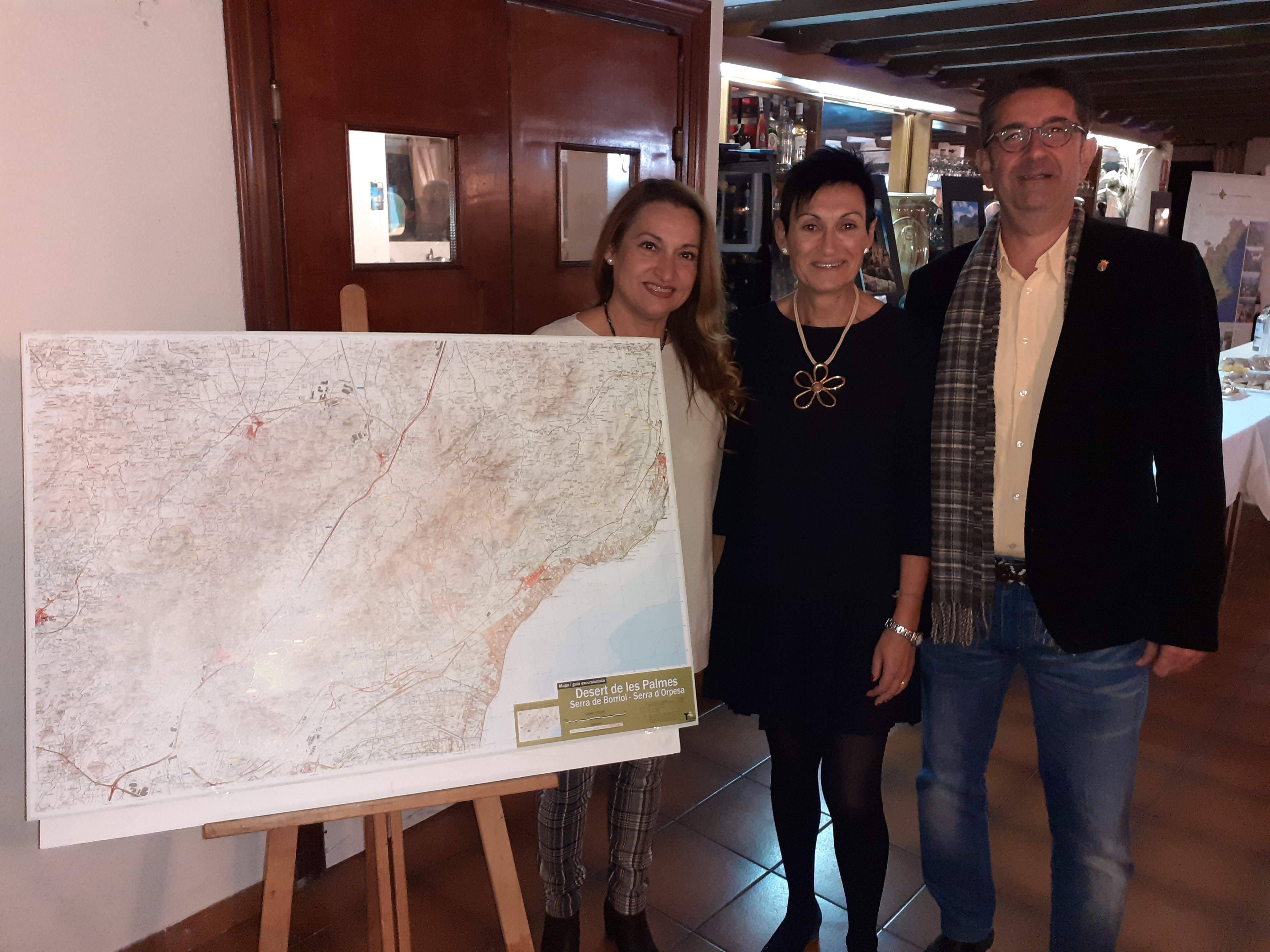 El Parc Natural del Desert de les Palmes tanca el seu 30 aniversari amb el nou mapa cartogràfic