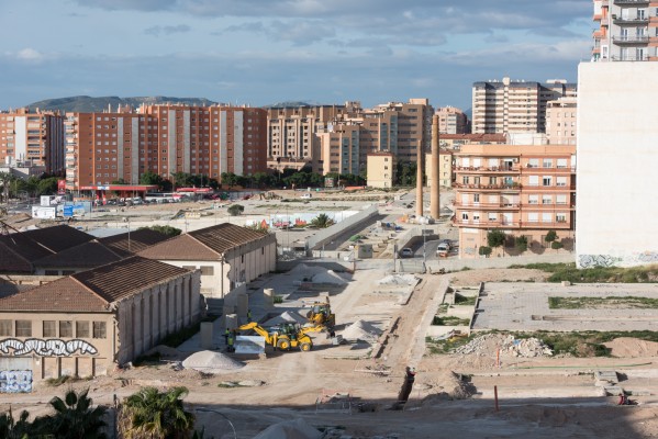 Propietarios del suelo promueven un hotel entre los 11 bloques del nuevo barrio de Benalúa Sur