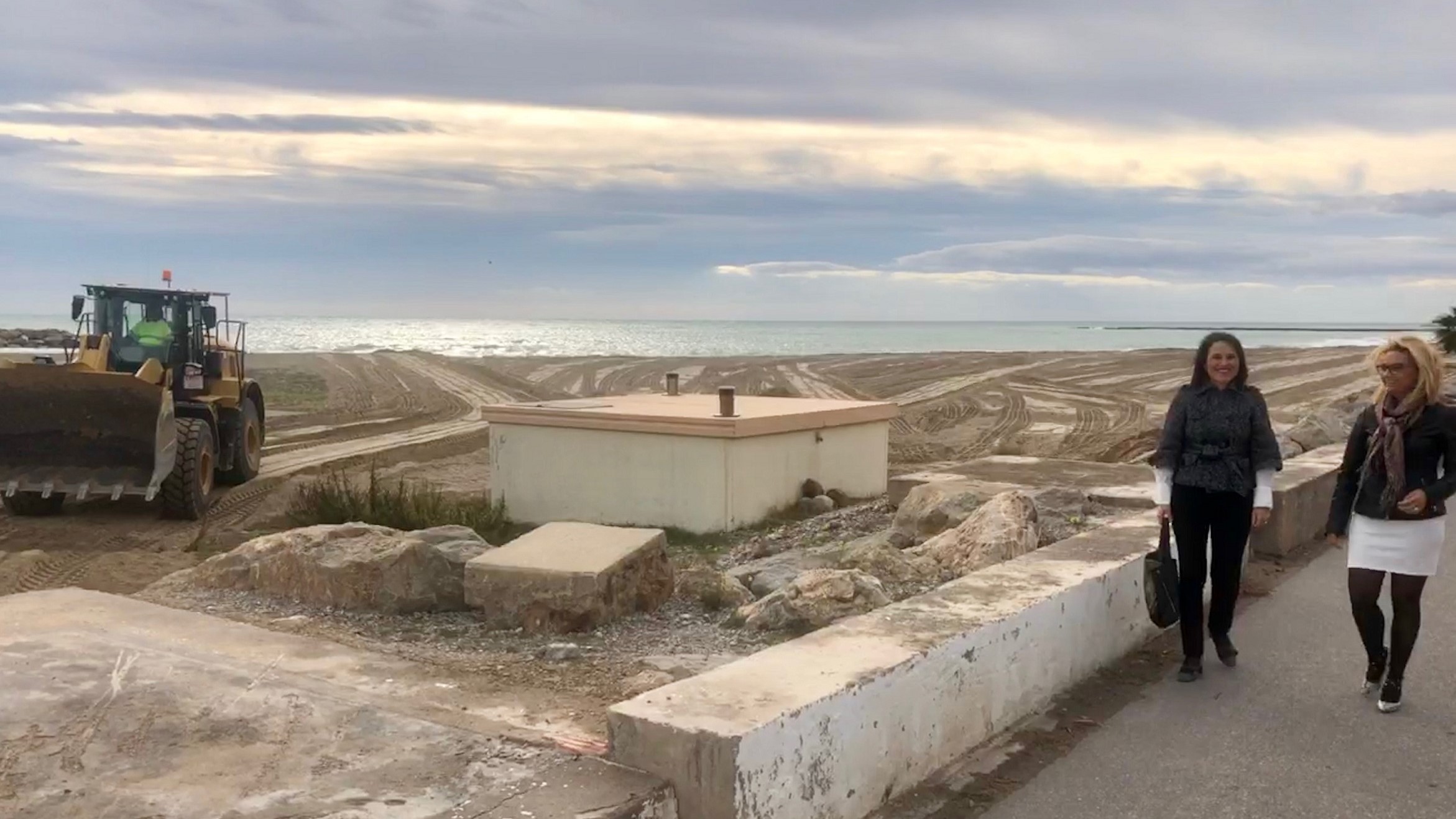 Costas inicia obras de defensa de la playa de Benafelí en Almassora con un coste de 200.000€