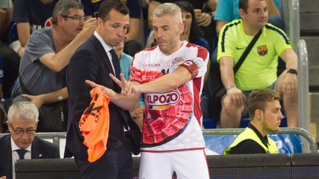 Giustozzi da por perdido al lesionado Miguelín, capitán de ElPozo Murcia, hasta el año que viene