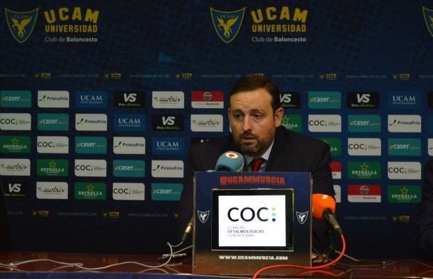 Gómez: “El ADN del UCAM CB es no venirse abajo, hay que ir con el cuchillo entre los dientes